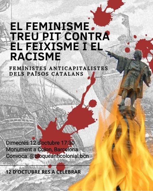 Manifestació Anticolonial 12Oct