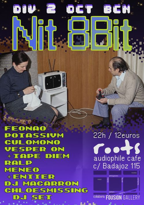NIT8BIT — Música en directe feta amb Game Boys, xips, píxels i molta gresca