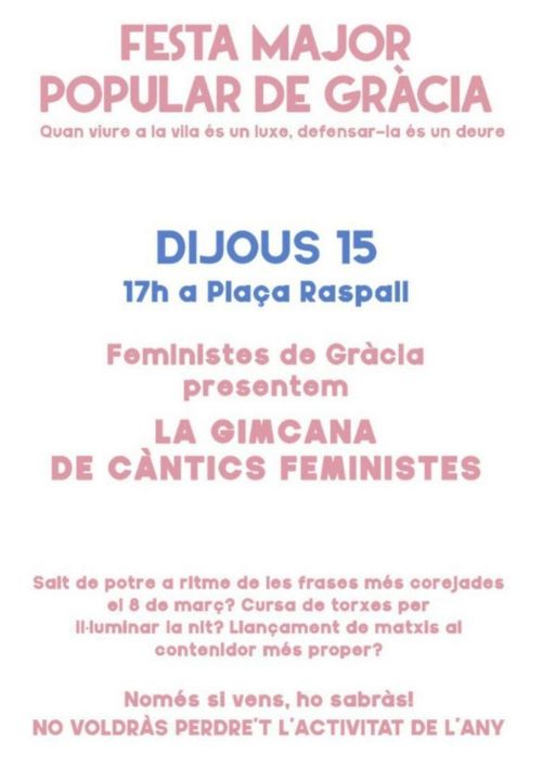 Gimcama de càntics feministes