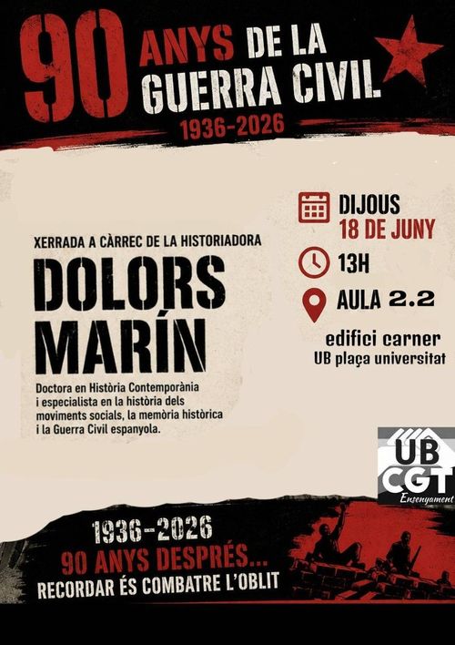 90 anys de la guerra civil (1936-2026)