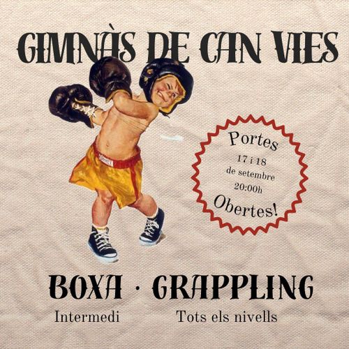Portes obertes tallers gimnàs CSA Can Vies - Boxa i Grappling