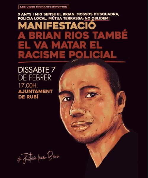 Manifestació 3 anys i mig sens Brian