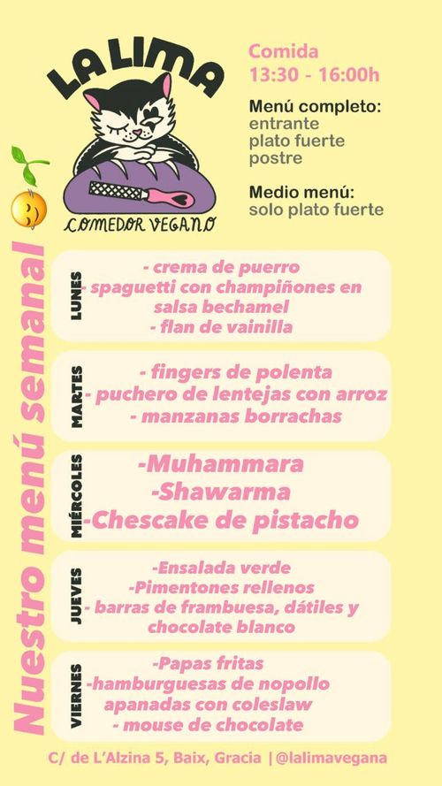 LA LIMA, comedor vegano🌱