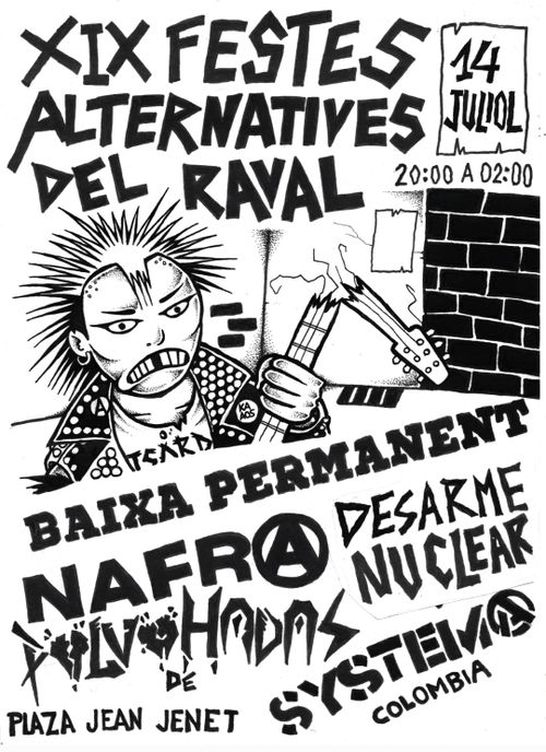 Concert Punk. XIX Festes Alternatives del Raval