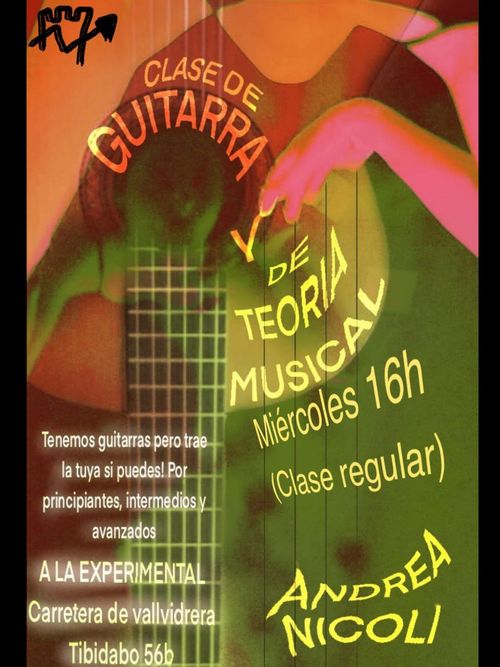 Clase de Guitarra + Teoria musical