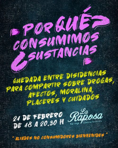 xerrada: por qué consumimos sustancias?