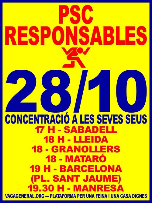 Concentració PSC responsables
