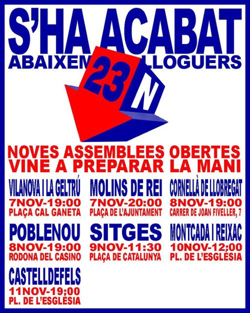 Poblenou - Assemblea oberta 23N