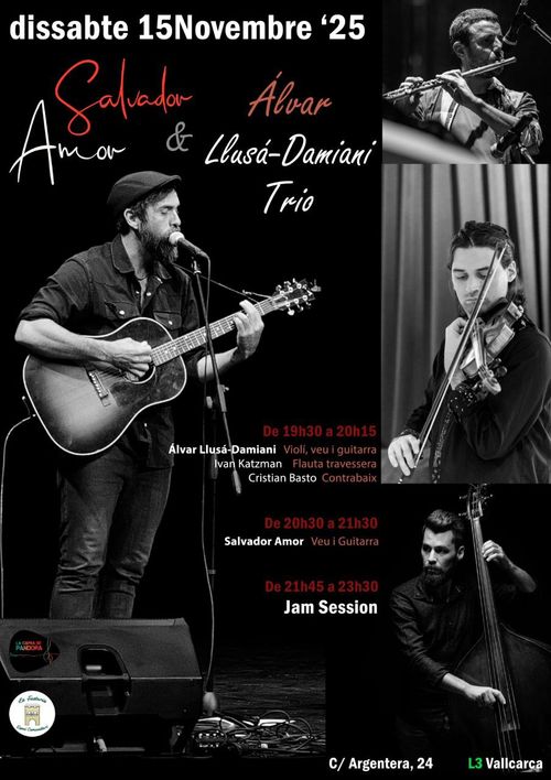 Concerts en viu i jam: Música d'autor a la Fuste