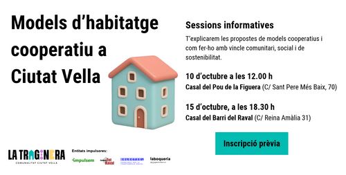 Sessió informativa - Models d'habitatge cooperatiu a Ciutat Vella
