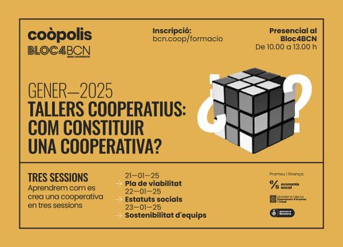 Com constituir una cooperativa? Els estatus socials