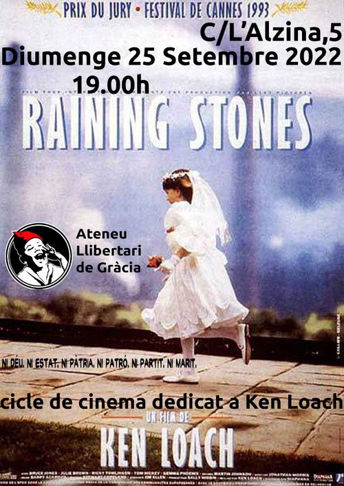 Cinema: "Lloviendo piedras"