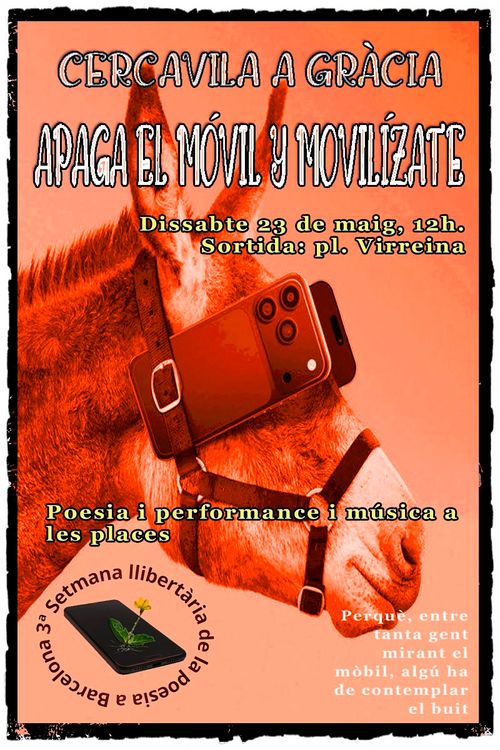 Cercavila: APAGA EL MÓVIL Y MOVILÍZATE