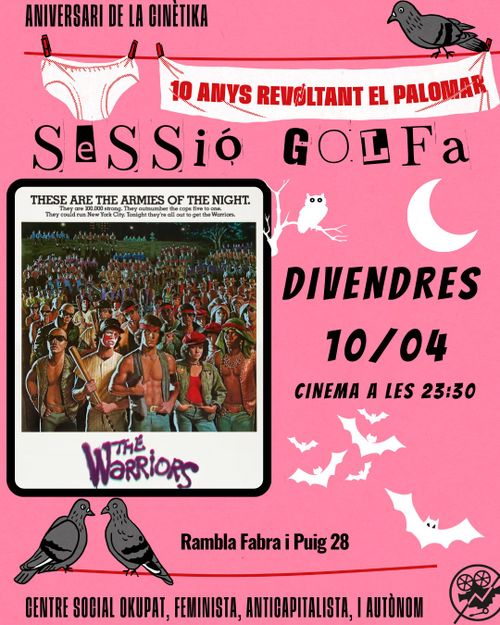 Sessions Golfes projectarem The Warriors(1979)