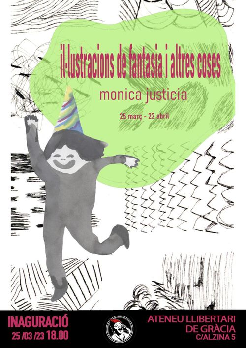 Inauguració Exposició IL·LUSTRACIONS DE FANTASIA I ALTRES COSES de Mónica Justicia