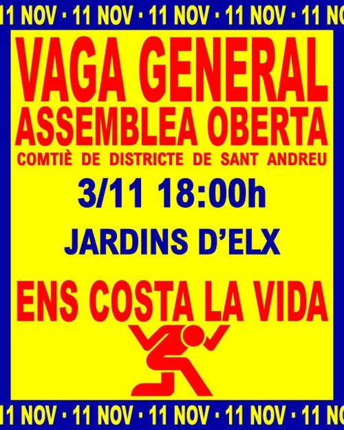 3-11-26 Tercer Comitè de vaga del districte de St. Andreu