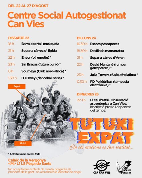 FMAS programació Can Vies (TUTUKI EXPAT)