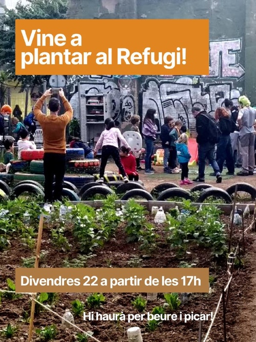 Jornada de plantació al Refugi