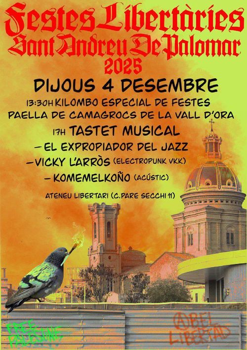 Menjador: Kilombo special festes llibertàries