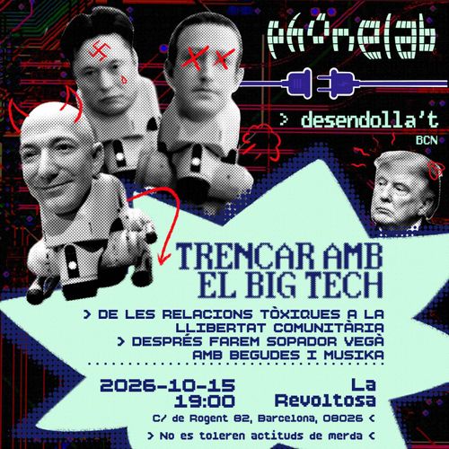 Trencar amb el Big Tech - Taller i kafeta a la  