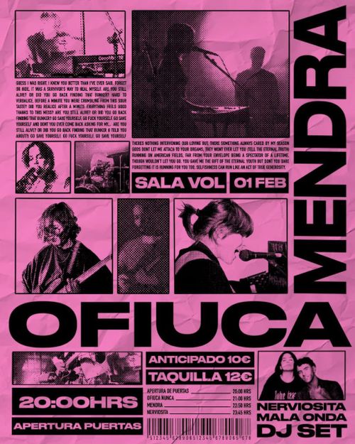 OFIUCA + MENDRA + NERVIOSITA MALA ONDA