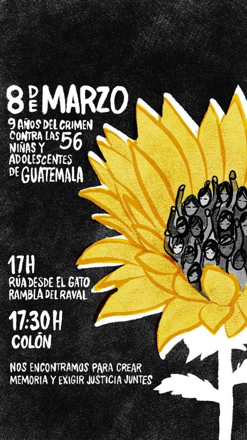 ENCUENTRO TRANSFEMINISTA ANTIRRACISTA EN MEMORIA DE LAS 56 NIN‌AS DE GUATEMALA