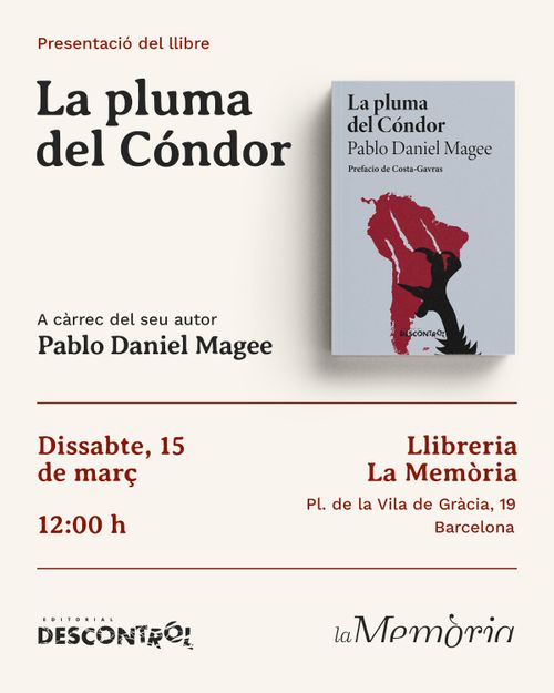 Presentació del llibre 'La pluma del Cóndor'