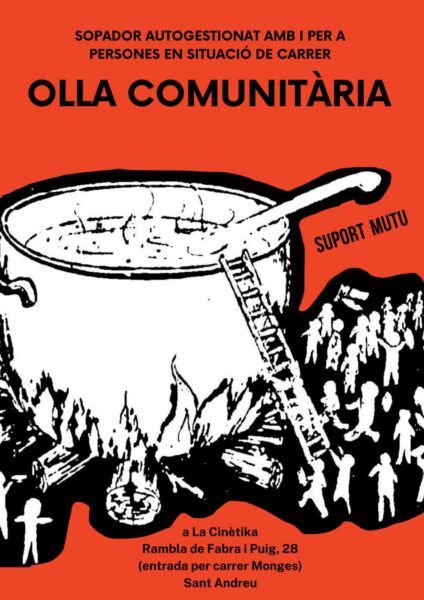 Olla comunitaria: sopador vegà