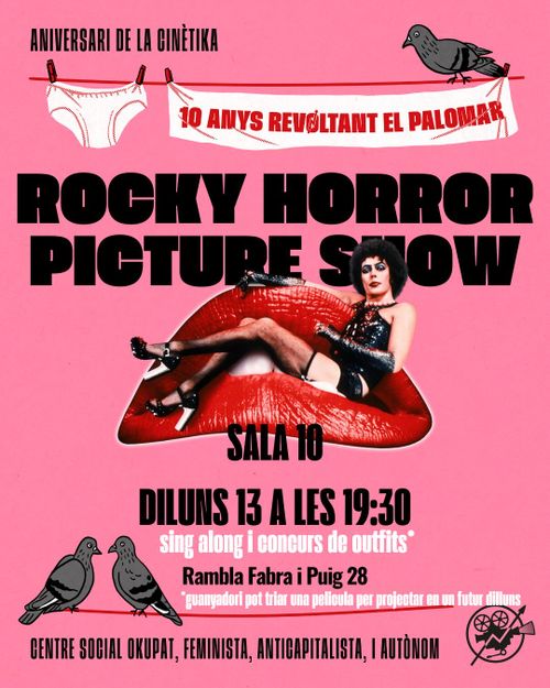 The Rocky Horror Picture Show singalong + concurs de conjunts