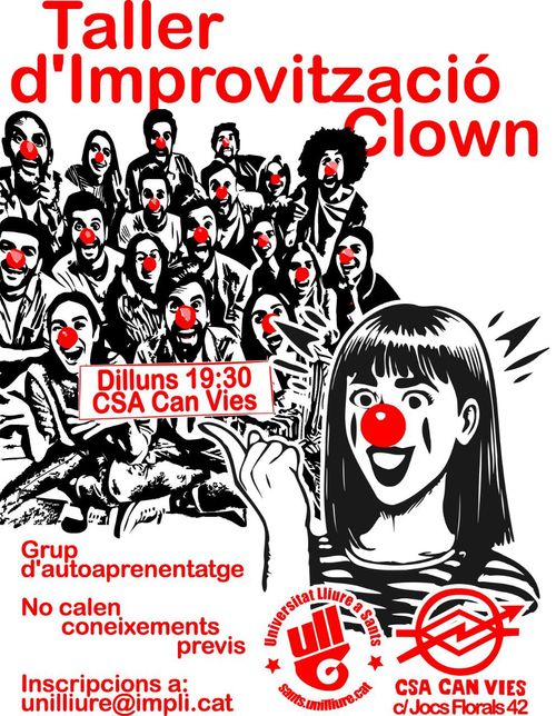 Taller d'improvització clown