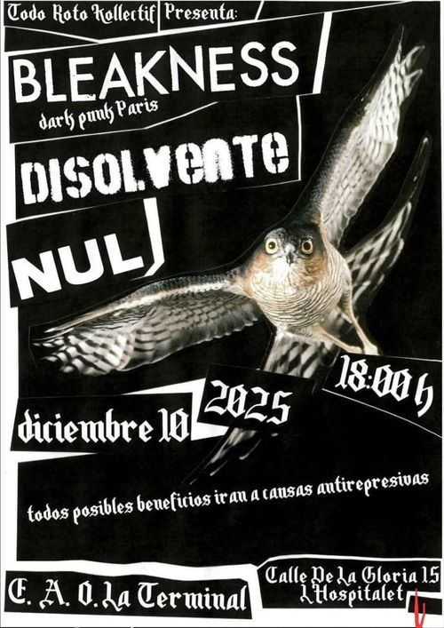BLEAKNESS + DISOLVENTE + NUL