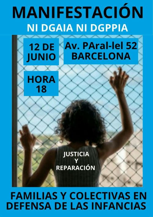 Manifestación "NI DGAIA NI DGPPIA"