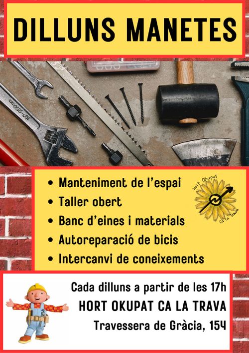 Autoreparació de bicis / Taller manetes