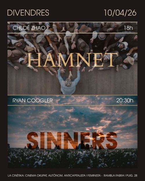Doble projecció especial aniversari: Hamnet + Sinners