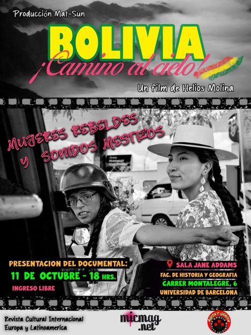 Presentació del documental: Bolivia ¡Camino al cielo!