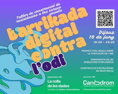 SESSIÓ ESPECIAL: Taller de Resistències organitzades contra els discursos d'odi a les xarxes socials