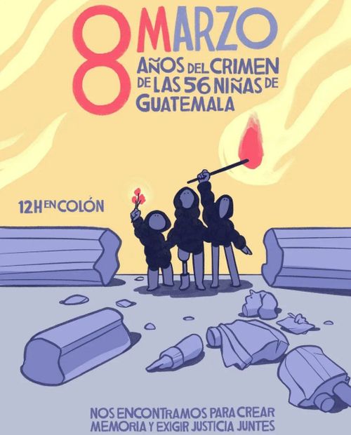 ENCUENTRO TRANSFEMINISTA ANTIRRACISTA EN MEMORIA DE LAS 56 NIN‌AS DE GUATEMALA