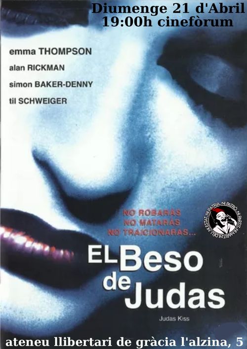 cinefòrum: EL BESO DE JUDAS (1999)