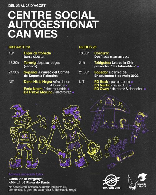 Cartell FMAS - CSA Can Vies