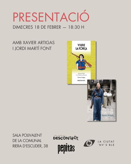Presentació Viure la força amb Xavier Artigas i Jordi Martí Font