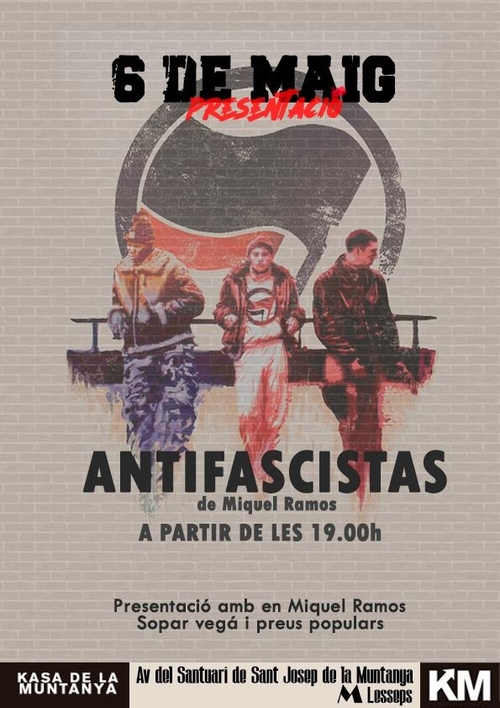 Presentació de llibre Antifascistas