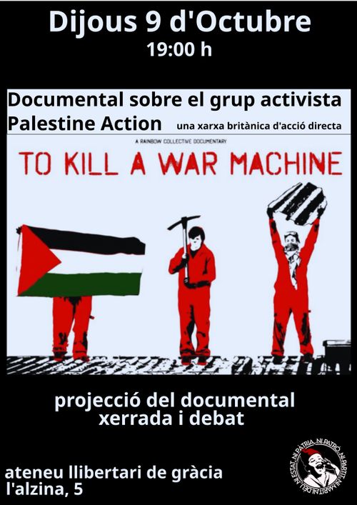 To Kill a War Machine (2025), projecció del documental i debat