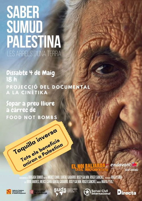 Projecció “Saber Sumud Palestina: les arrels d’una terra”