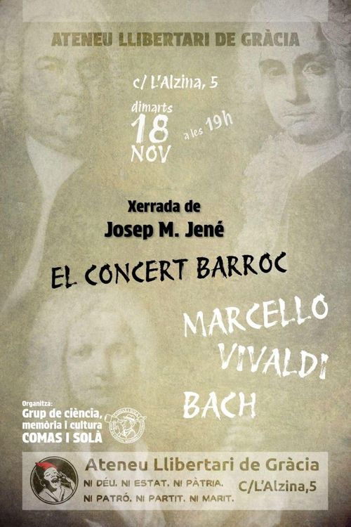Audicions de música: EL CONCERT BARROC