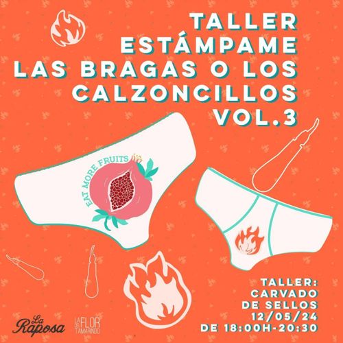 Taller estámpame las bragas o los calzoncillos vol. 3