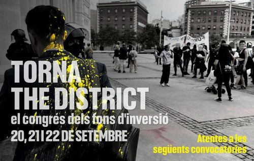 Torna the district
El congrés dels fons d'inversió
20, 21 i 22 de septembre
Atentes a les següents convocatories