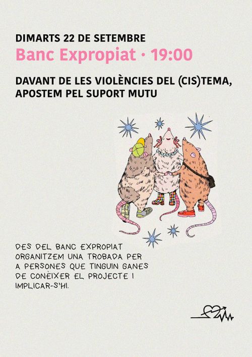 Espai obert per conèixer el projecte del Banc Expropiat