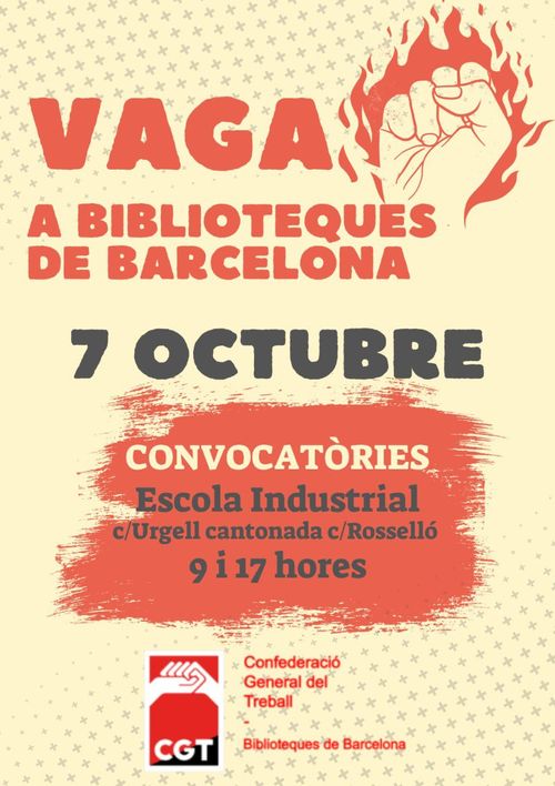 Concentracio vaga biblioteques de Barcelona