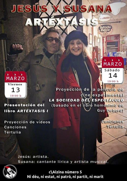 Presentación del libro ARTÉXTASIS I