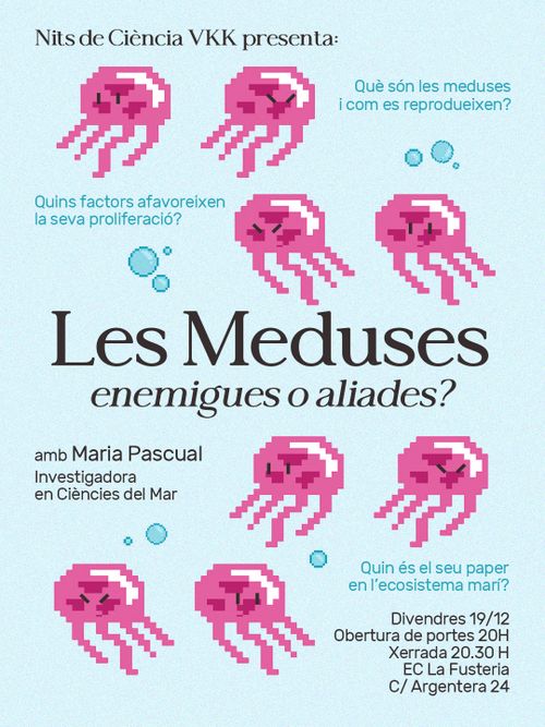 Nits de Ciència VKK - Les Meduses: enemigues o aliades?